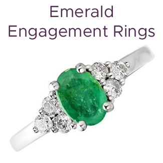 Click to view our emerald engagement rings